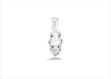 Rhodium Plated | Trilogy Pendants