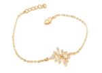 Gold Plated CZ Studded Girls Bracelet