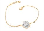 Gold Plated CZ Studded Girls Bracelet
