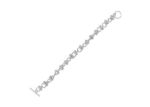 Silver Plated Toggle Bracelet