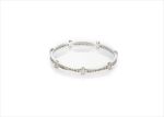 Rhodium Plated | CZ Studded Bangles