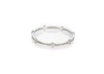 Rhodium Plated | CZ Studded Bangles