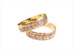Three Tone Plated | CNC Bangles