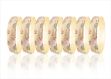15MM Three Tone Plated Bangles