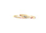 Tri Tone Plated | CNC Bangles