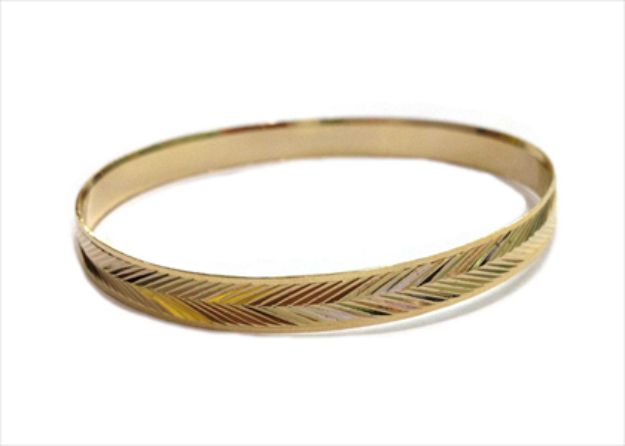 Gold Plated | CNC Bangles