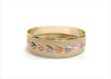 Three Tone Plated | CNC Bangles
