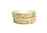 Gold Plated | CNC Bangles
