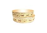 Gold Plated | CNC Bangles
