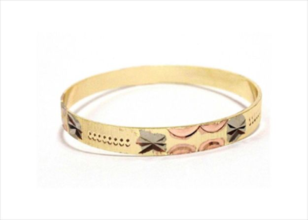 Three Tone Plated | CNC Bangles