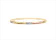 Three Tone Plated | CNC Bangles