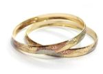 Three Tone Plated | CNC Bangles