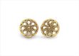 Gold Plated | Cubic Zirconia Set Stud Earrings