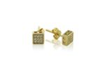 Gold Plated | Cubic Zirconia Set Stud Earrings