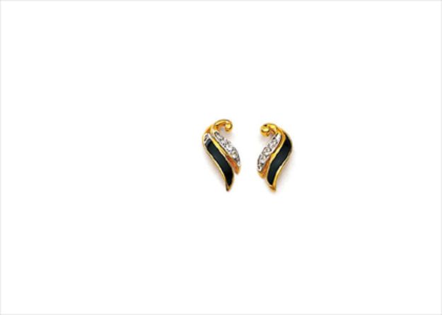 Gold Plated | Cubic Zirconia Set Stud Earrings
