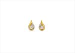 Gold Plated | Cubic Zirconia Set Stud Earrings