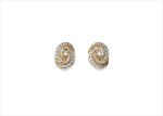 Gold Plated | Cubic Zirconia Set Stud Earrings
