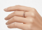 Linked Heart Ring