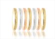 5MM 7 Piece set 7 Days Semanario De Oro Bangles