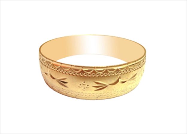 Gold Plated | Flat Bangles