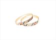 Three Tone Plated | Flat Bangles