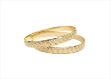 Gold Plated | Half Round Bangles