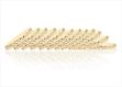 6mm Gold Plated OLAM Half Round Bangles