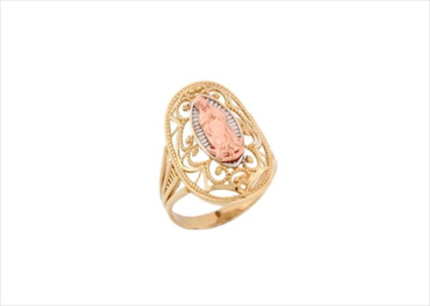 Filigree Mother Mary Ring