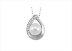 White Gold Plated | Pearl Pendants