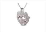 Hockey Mask Iced Out Pendant