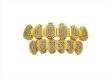 Hip Hop Gold Plated Top and Bottom Grillz