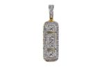 Gold Plated Hip Hop Xanax Pendant