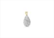 2 Tone Plated | Micro Pave Pendants