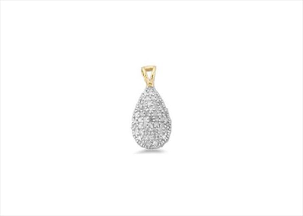 2 Tone Plated | Micro Pave Pendants