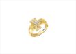 Two Tone Plated Religious Crucifix Ring