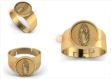 Gold Plated Virgin Mary Ring