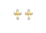 Religious Cross Stud Earring