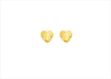 Gold Plated Mother Mary Stud Earring