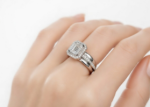 Asscher Cut Bridal Ring
