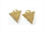 Gold Plated | Filigree Earrings
