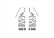 Rhodium Plated | Filigree Earrings