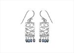 Rhodium Plated | Filigree Earrings