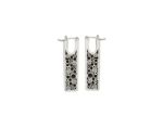 Rhodium Plated | Filigree Earrings