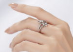 CZ Fashion Curve Ring