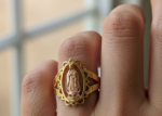 mary religious ring