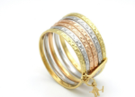 three tone stack ring