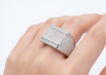 Rectangle CZ Fashion Ring