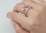 number crown jewelry ring