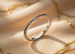 luxury white gold bangles