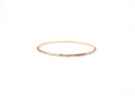 three tone plated bangles